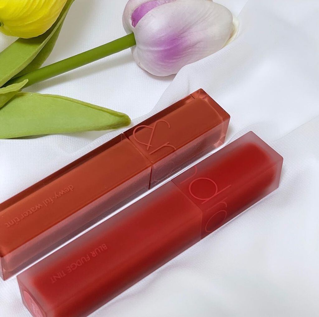 デュイフルウォーターティント/rom&nd/リップティントを使ったクチコミ（1枚目）