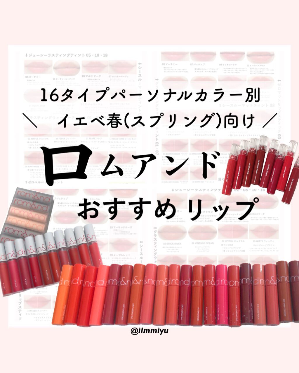ジューシーラスティングティント/rom&nd/リップティントを使ったクチコミ（1枚目）