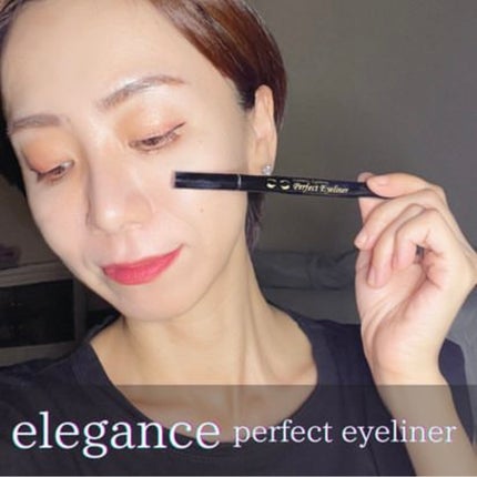 パーフェクトアイライナー/エレガンス/リキッドアイブロウを使ったクチコミ(1枚目)