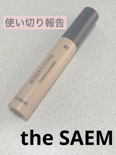 ミネラライジング クリーミーコンシーラー/the SAEM/リキッドコンシーラーを使ったクチコミ（1枚目）