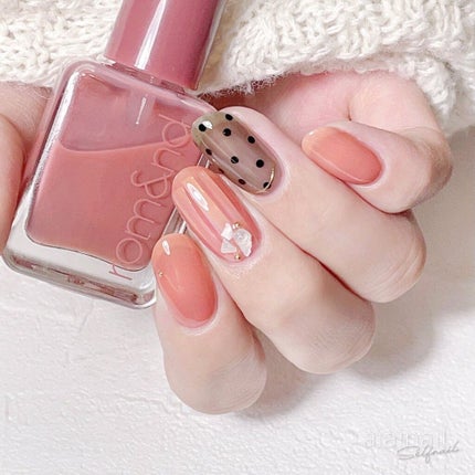 ムードペブルネイル/rom&nd/マニキュアを使ったクチコミ(1枚目)