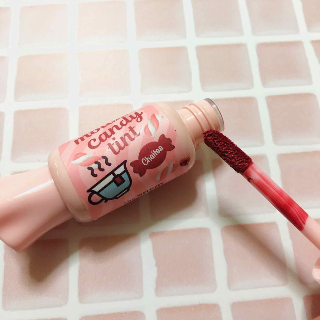 ムース キャンディー ティント/the SAEM/リップティントを使ったクチコミ(2枚目)