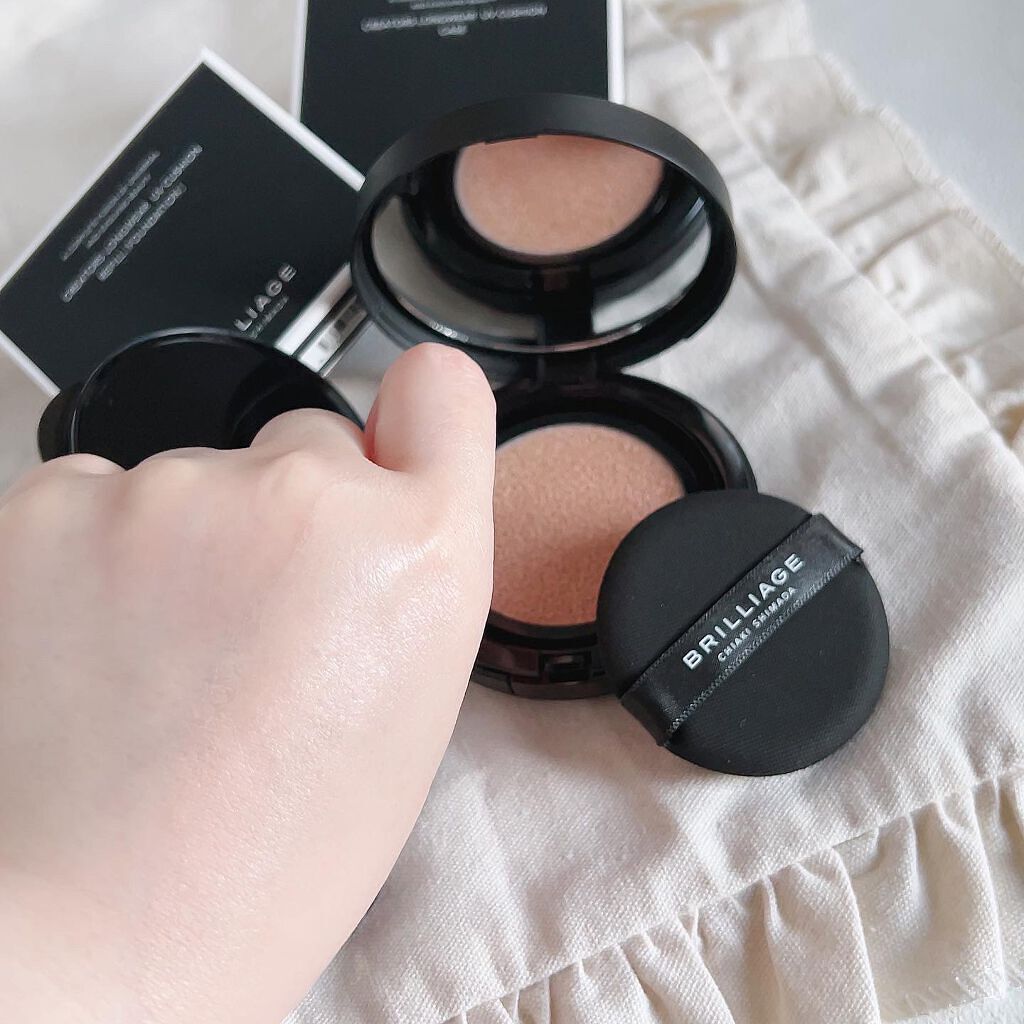 クリエイターズ ロングウェア UV クッション/ブリリアージュ/クッションファンデーションを使ったクチコミ(8枚目)