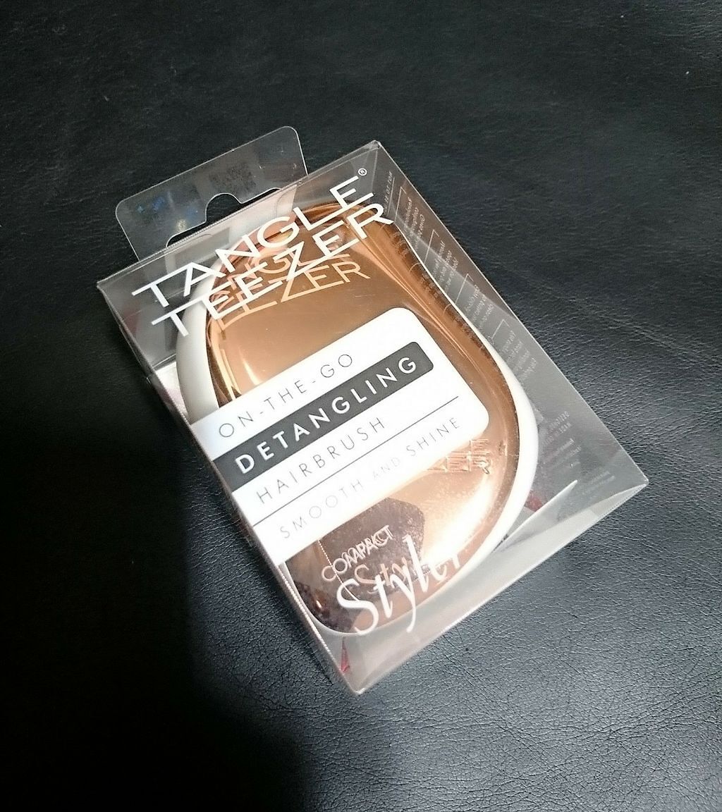 コンパクトスタイラー/TANGLE TEEZER/ヘアブラシを使ったクチコミ(1枚目)