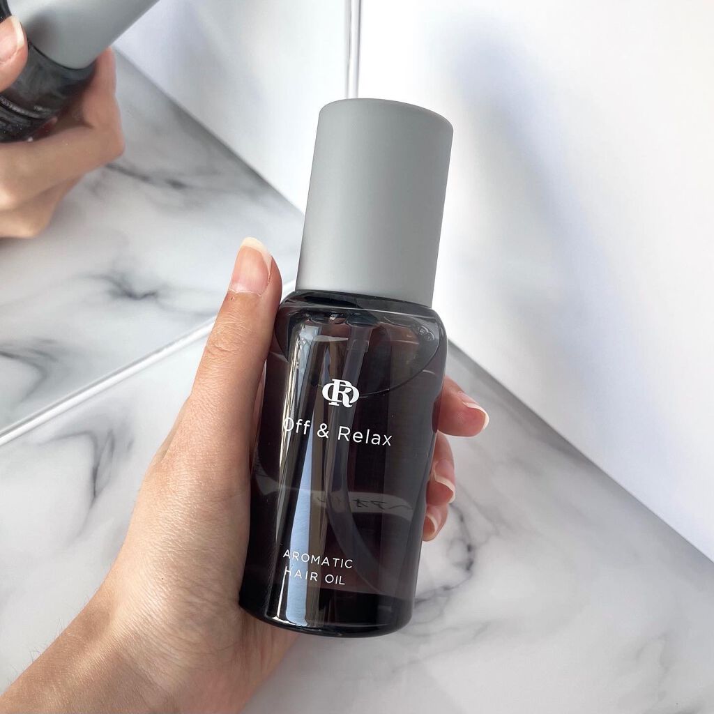 アロマティックヘアオイル カシス＆ミュゲの香り/Off&Relax/ヘアオイルを使ったクチコミ（1枚目）