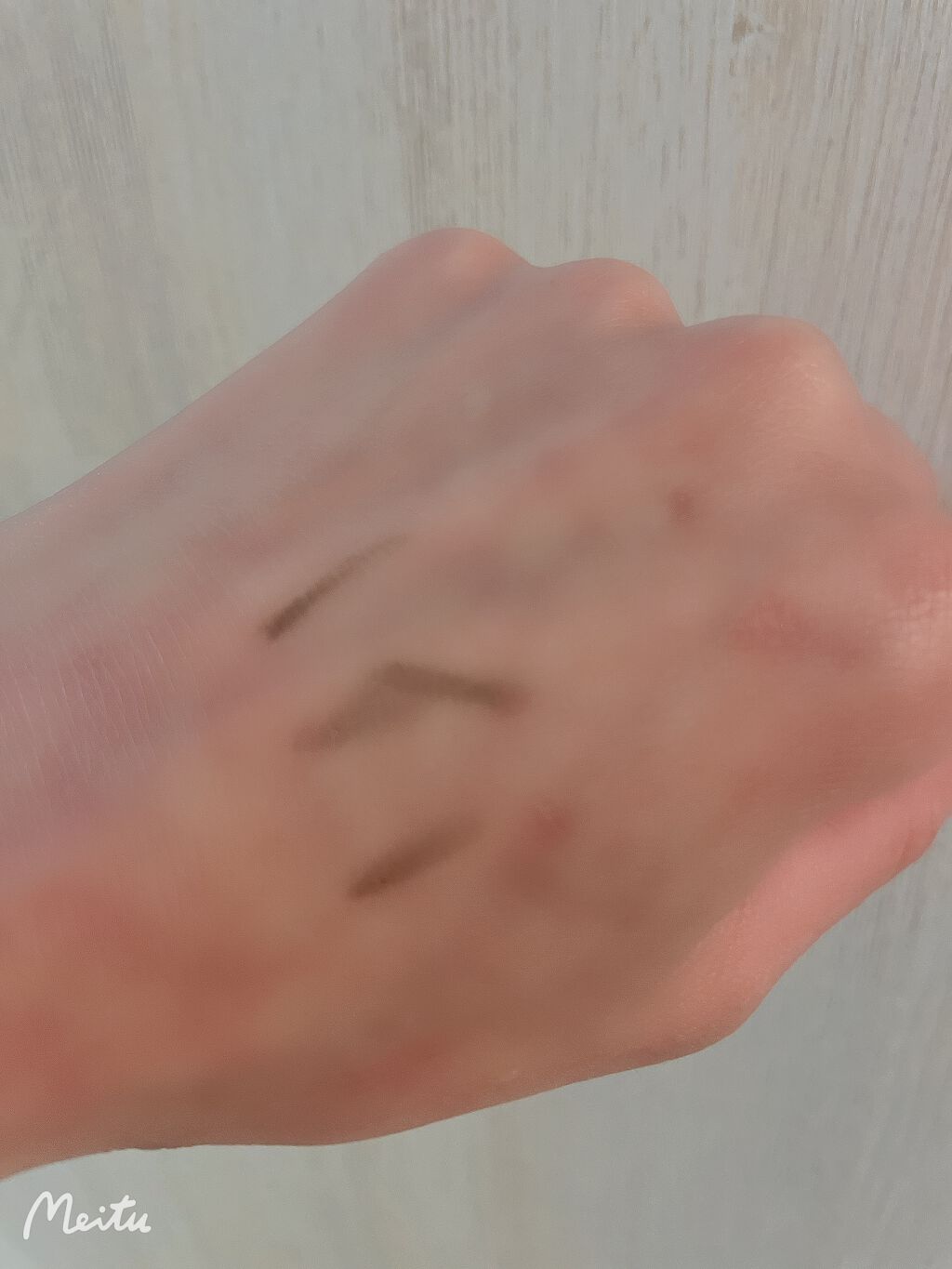 パウダリーティント アイブロウ 01 グレー/FASIO/眉ティントを使ったクチコミ（2枚目）