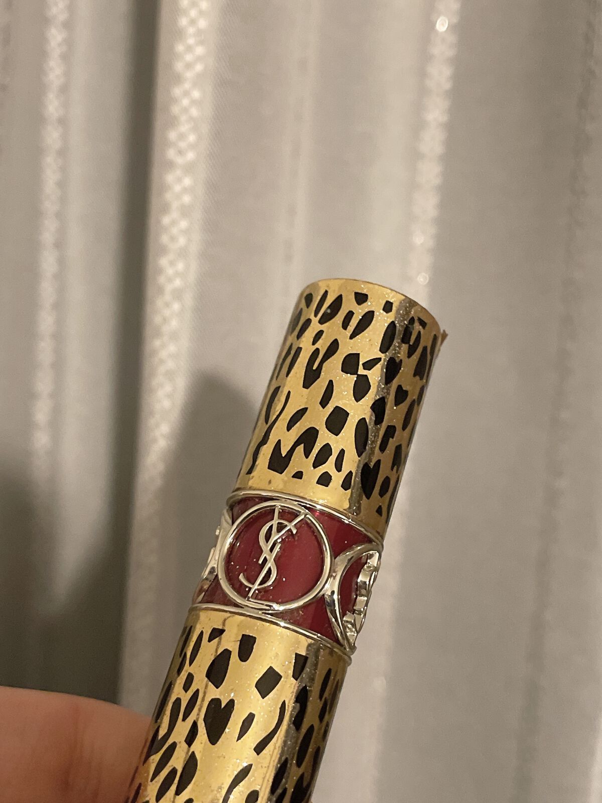 ルージュ ヴォリュプテ シャイン/YVES SAINT LAURENT BEAUTE/口紅を使ったクチコミ(1枚目)