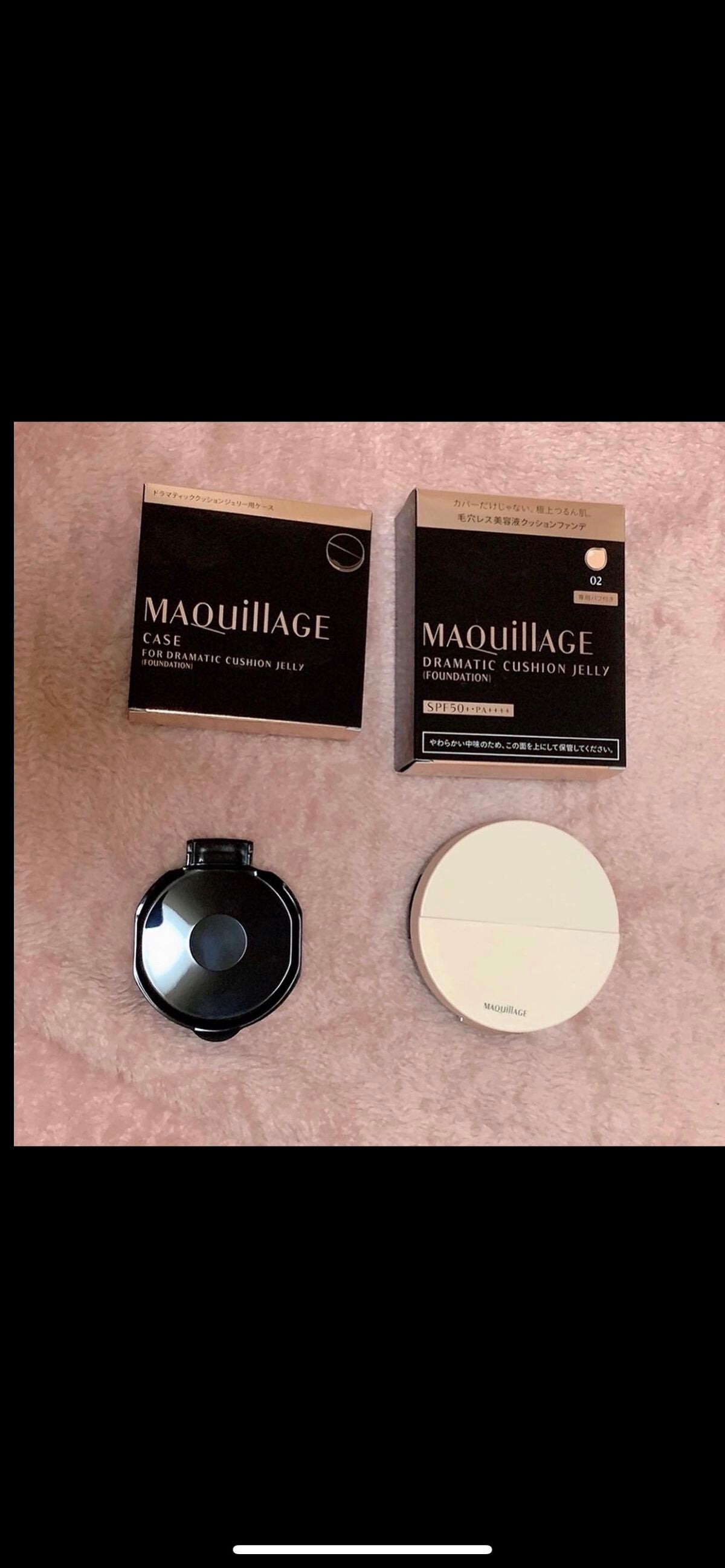 ドラマティッククッションジェリー/マキアージュ/クッションファンデーションを使ったクチコミ(8枚目)