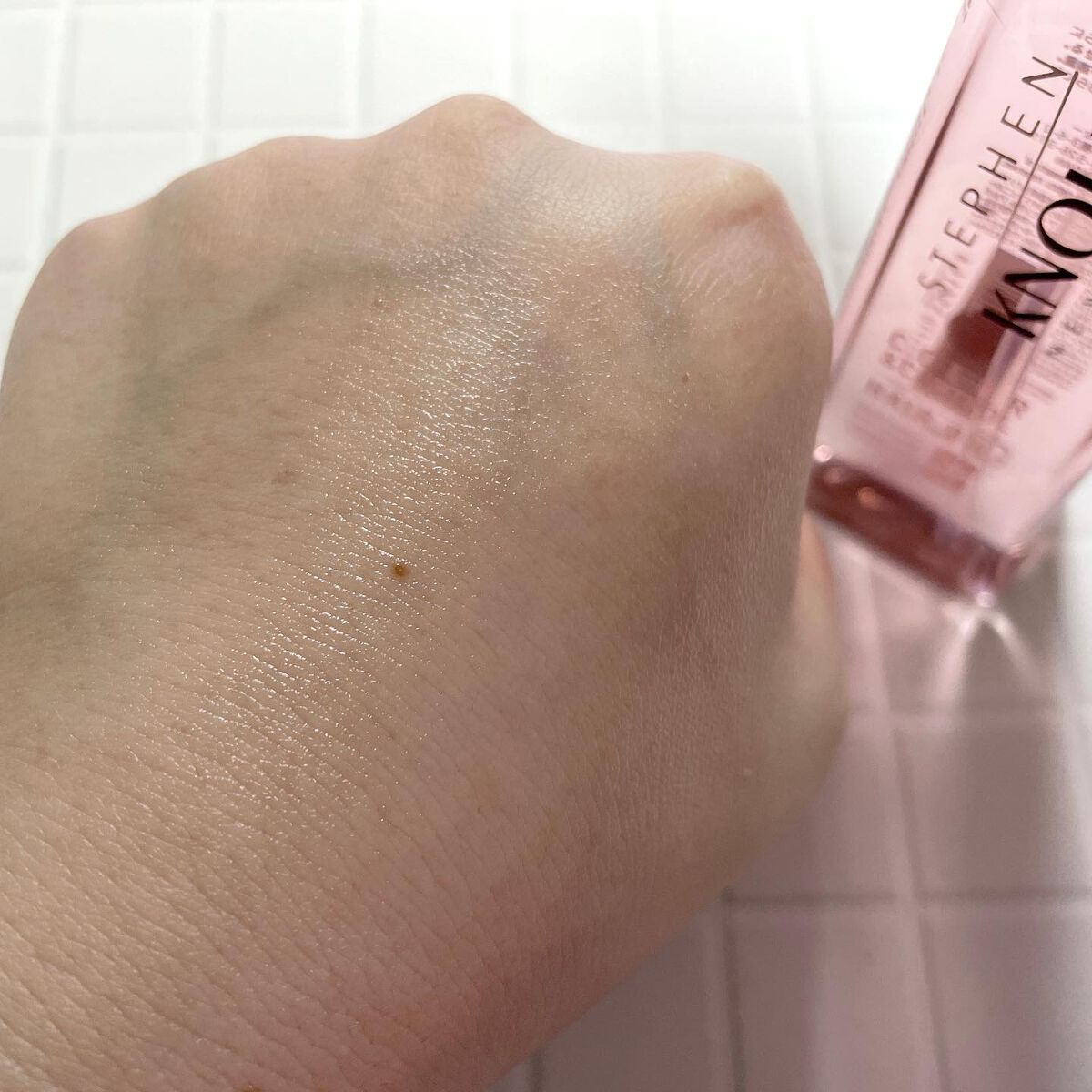 カラーコントロール ヘアオイル Ｗ/スティーブンノル ニューヨーク/ヘアオイルを使ったクチコミ（3枚目）