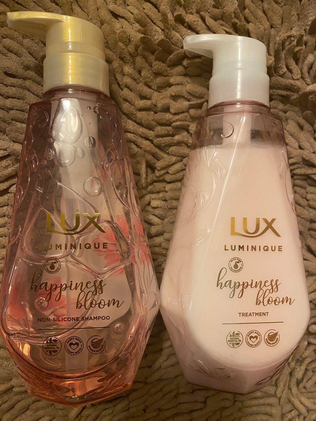 ルミニーク ハピネスブルーム シャンプー/トリートメント/LUX/市販シャンプーを使ったクチコミ(1枚目)