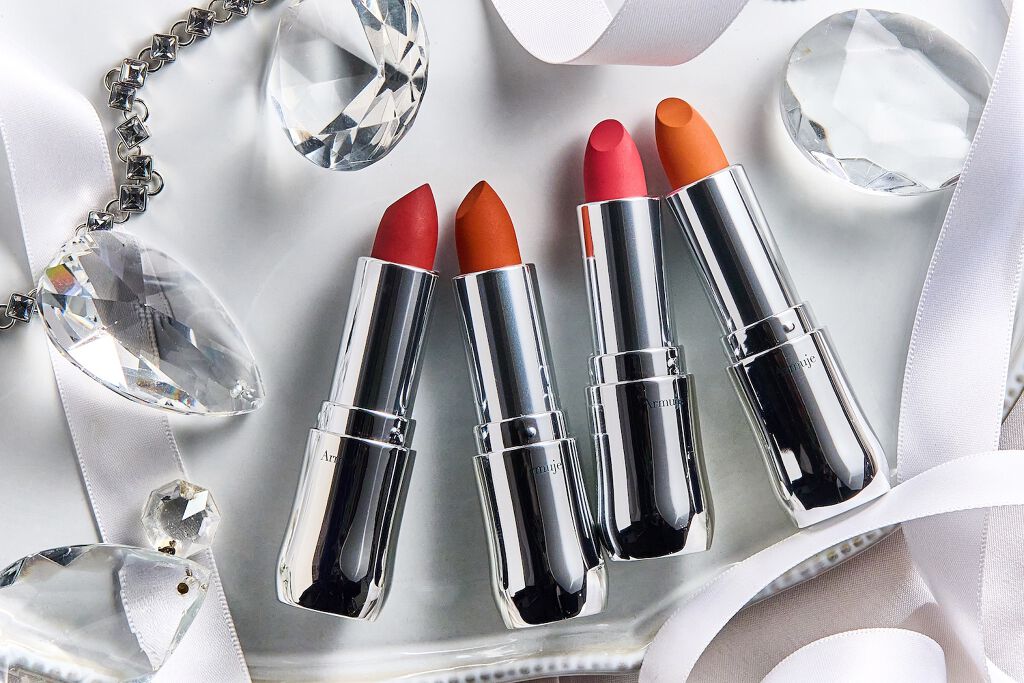 グリッタージュエルリップコレクション/Armuje/口紅を使ったクチコミ(3枚目)