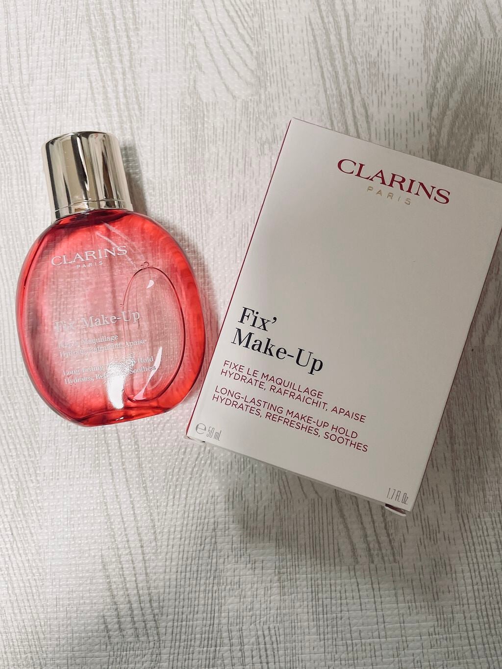 フィックス メイクアップ/CLARINS/ミスト状化粧水を使ったクチコミ(9枚目)