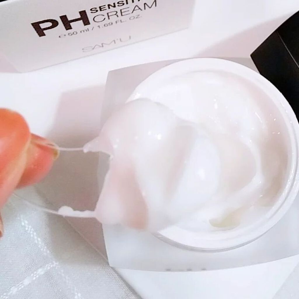 サミュ PHセンシティブクリーム/SAM'U/フェイスクリームを使ったクチコミ（3枚目）