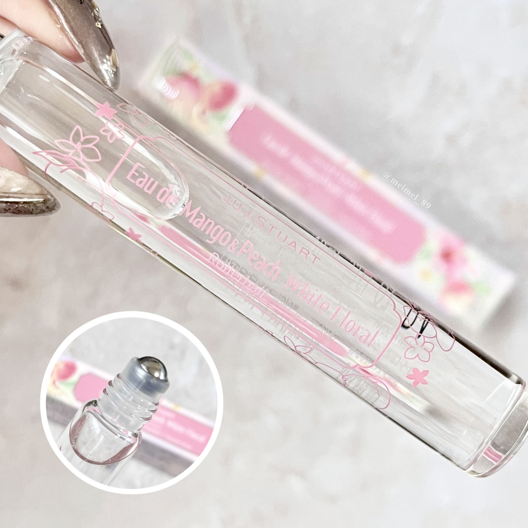 ジルスチュアート オード マンゴー&ピーチ ホワイトフローラル ローラーボール/JILL STUART/香水(レディース)を使ったクチコミ（2枚目）