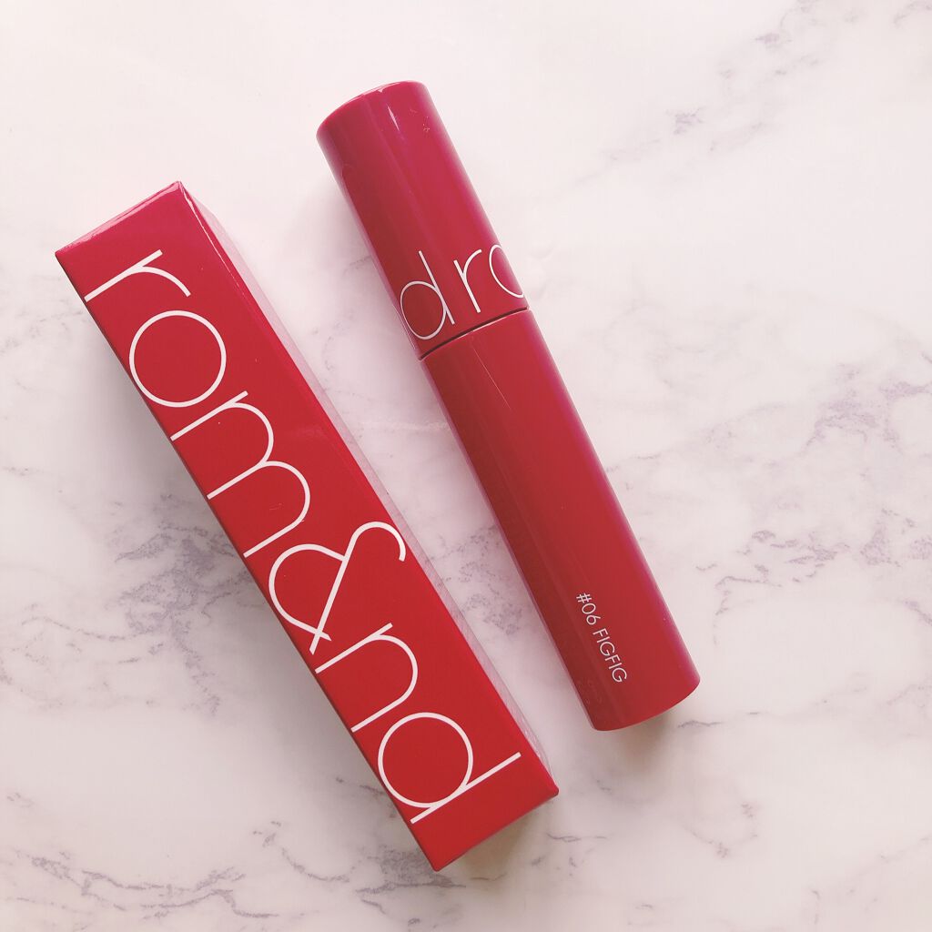 ジューシーラスティングティント/rom&nd/リップティントを使ったクチコミ（1枚目）