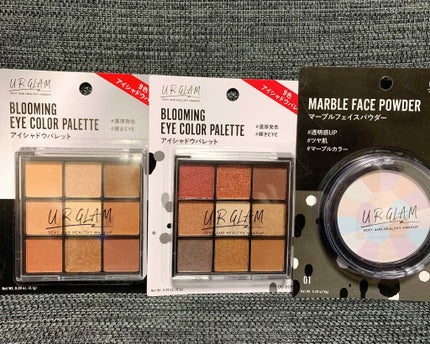 UR GLAM MARBLE FACE POWDER/U R GLAM/プレストパウダーを使ったクチコミ(1枚目)