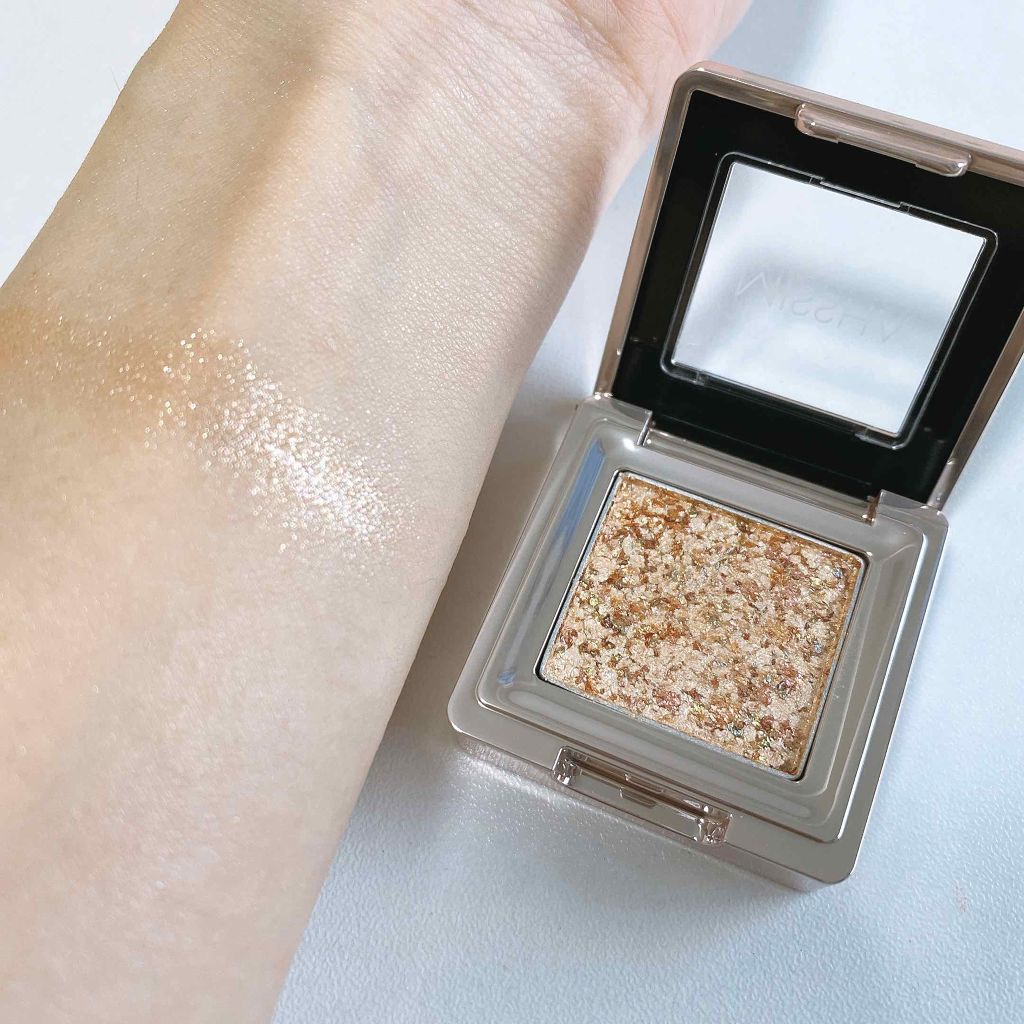 グリッタープリズム シャドウ/MISSHA/グリッターを使ったクチコミ(2枚目)