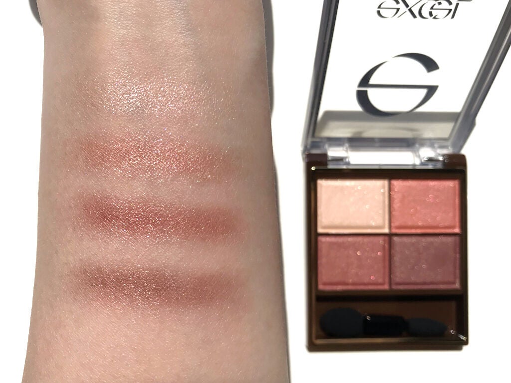 スキニーリッチシャドウ/excel/アイシャドウパレットを使ったクチコミ(5枚目)