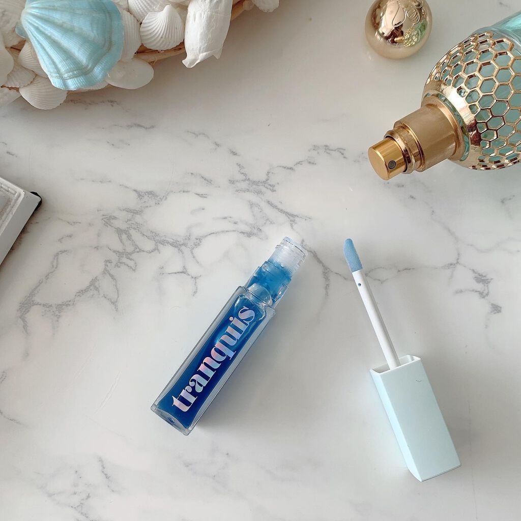 ブルーアワー リップオイル/tranquis/リップオイルを使ったクチコミ（2枚目）