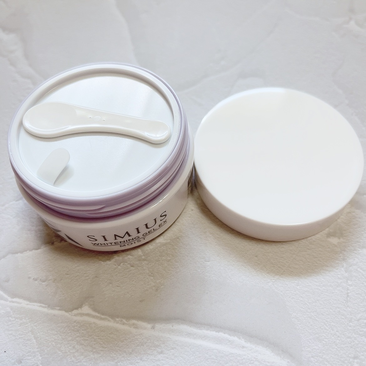 薬用ホワイトニングジェルEX モイスト（しっとり）/シミウス/オールインワン化粧品を使ったクチコミ（2枚目）