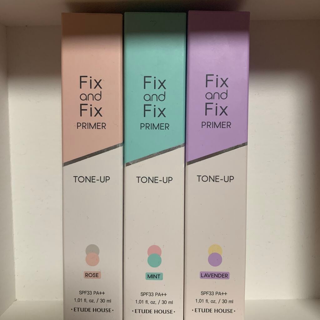 フィックス&フィックス トーンアッププライマー/ETUDE/化粧下地を使ったクチコミ(1枚目)