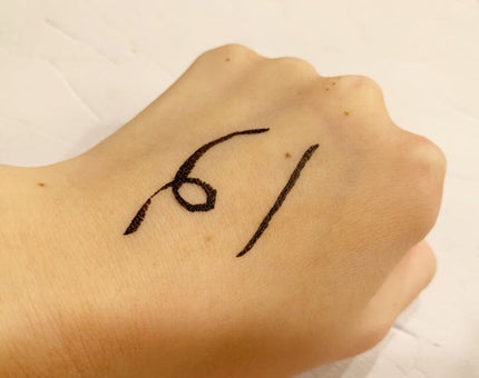 ニブ リクイドアイライナー BK1/ATSUSHI NAKASHIMA Cosme/リキッドアイライナーを使ったクチコミ(4枚目)