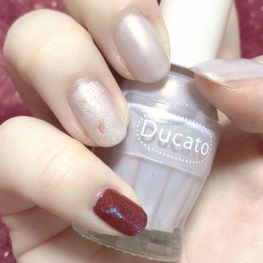 Ducatoの新色塗ってみました💅🏻✨

私が購入したのは下記の3色です！
💚コズミックシャワー(113)
💚パウダーグレー(115)
💚サニーガーデン(116)

今回新色で使用したのは『コズミックシ