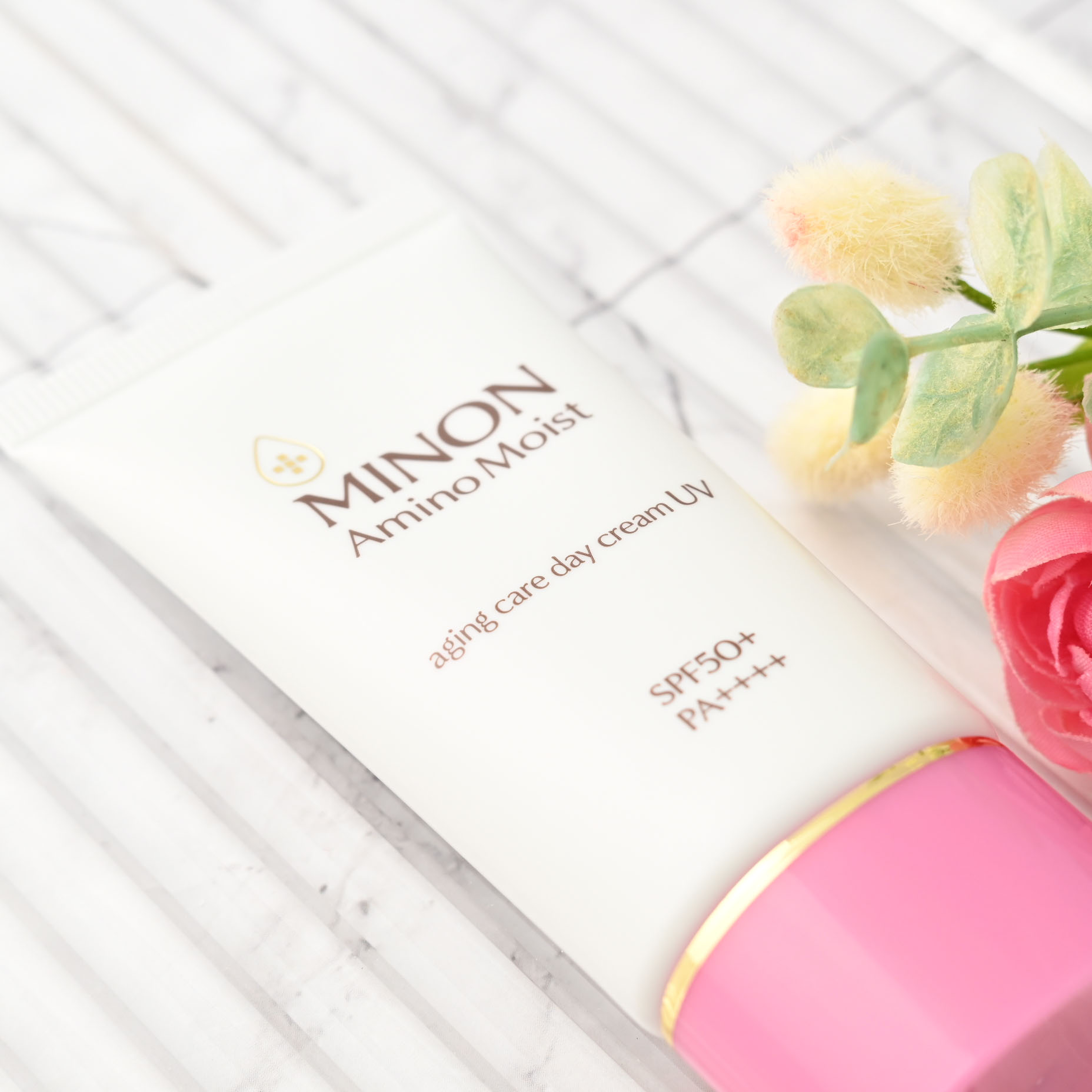 ミノン アミノモイスト エイジングケア デイクリームUV/ミノン/日焼け止めクリームを使ったクチコミ（3枚目）