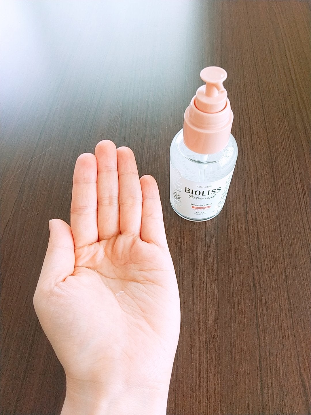 ボタニカル モイスト リペア ヘアオイル/SSビオリス/ヘアオイルを使ったクチコミ(2枚目)