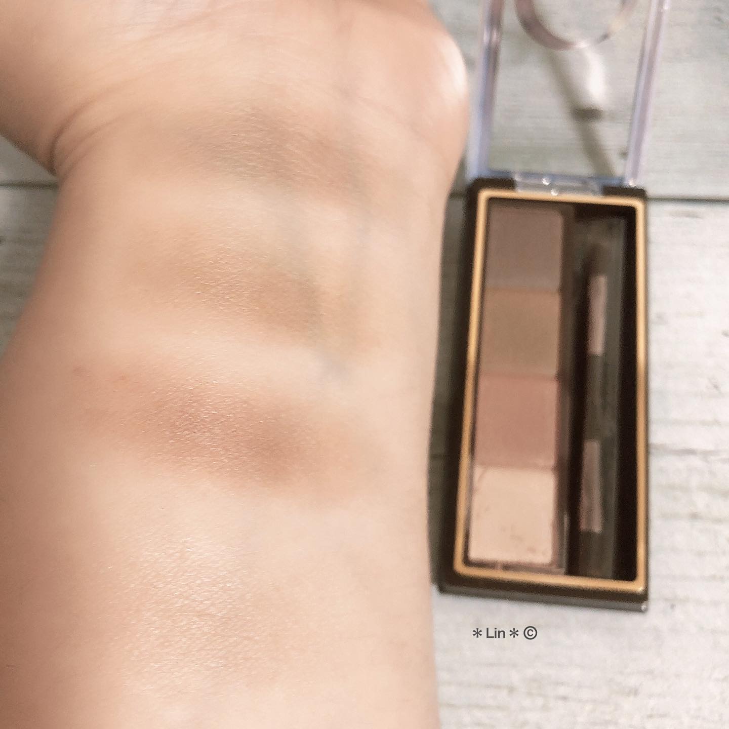 スタイリング パウダーアイブロウ SE05 オリーブブラウン/excel/パウダーアイブロウを使ったクチコミ（3枚目）