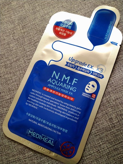 N.M.FアクアアンプルマスクJEX/MEDIHEAL/シートマスク・パックを使ったクチコミ(1枚目)