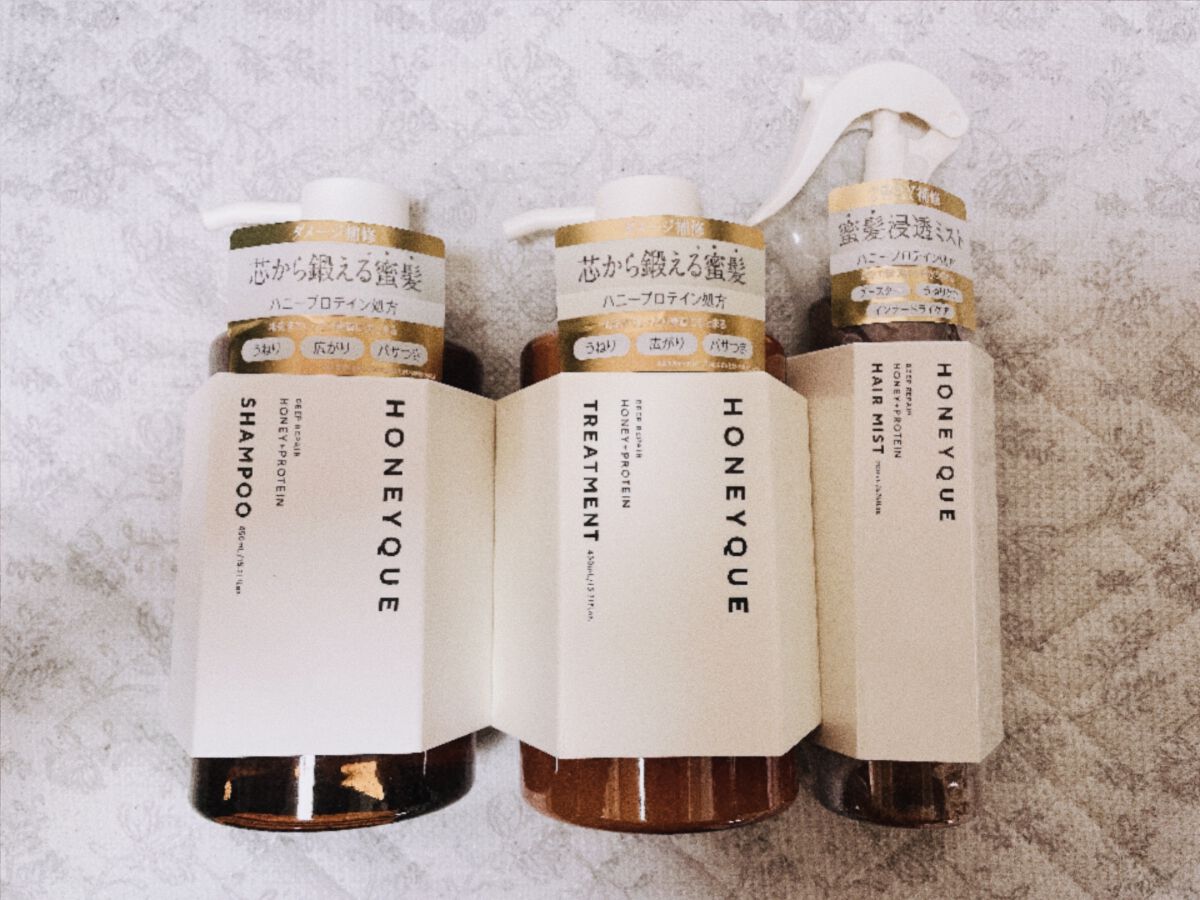 ディープリペア 2WAY ヘアミスト モイスト/ハニーク/ヘアミストを使ったクチコミ（1枚目）