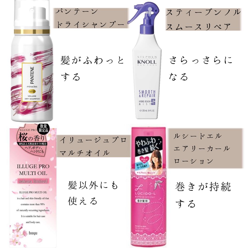 ＃エアリーカールローション/ルシードエル/ヘアミストを使ったクチコミ（2枚目）