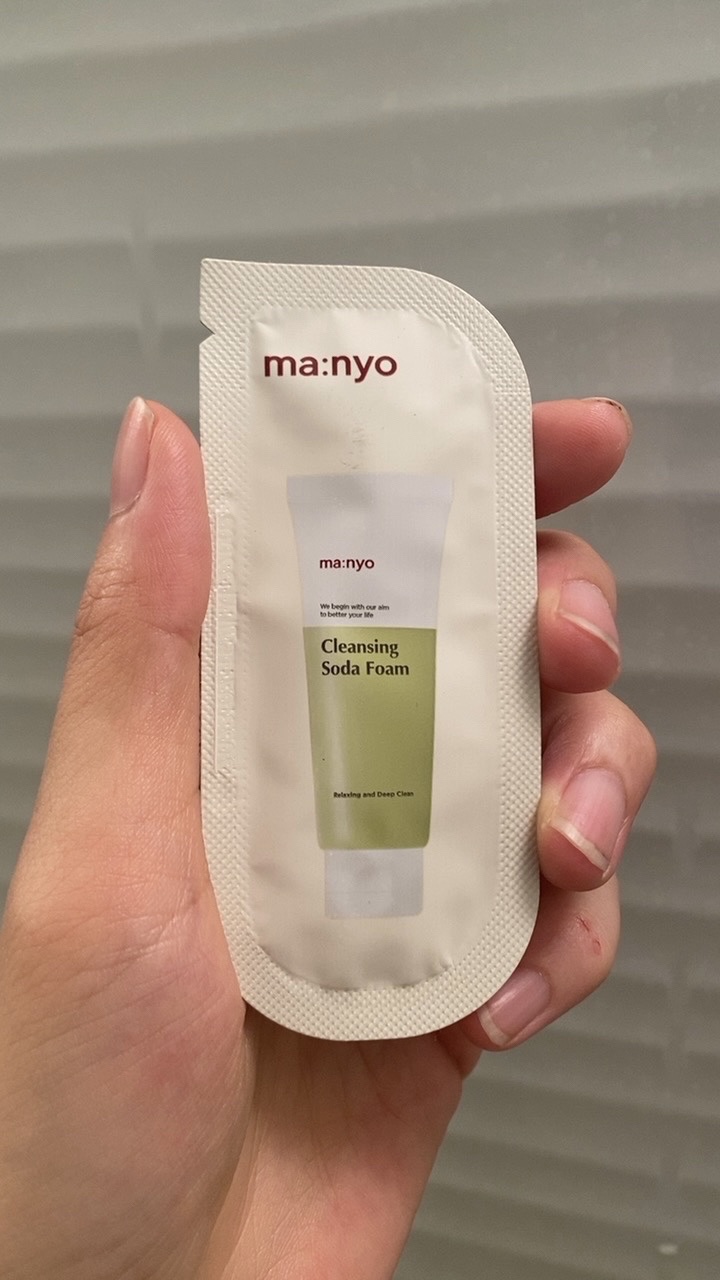 ソーダ洗顔料/manyo/洗顔フォームを使ったクチコミ（1枚目）