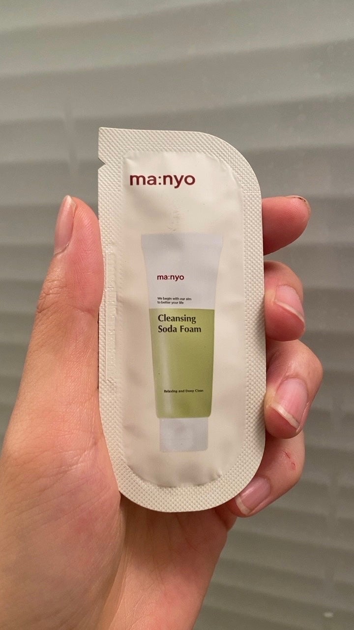 ソーダ洗顔料/manyo/洗顔フォームを使ったクチコミ(1枚目)