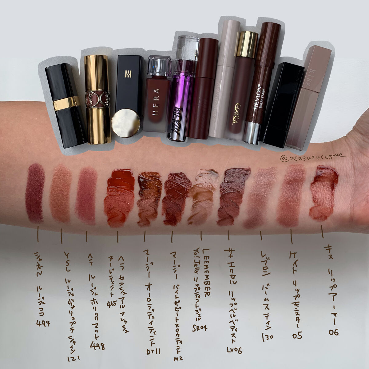 ルージュ ヴォリュプテ シャイン/YVES SAINT LAURENT BEAUTE/口紅を使ったクチコミ（2枚目）