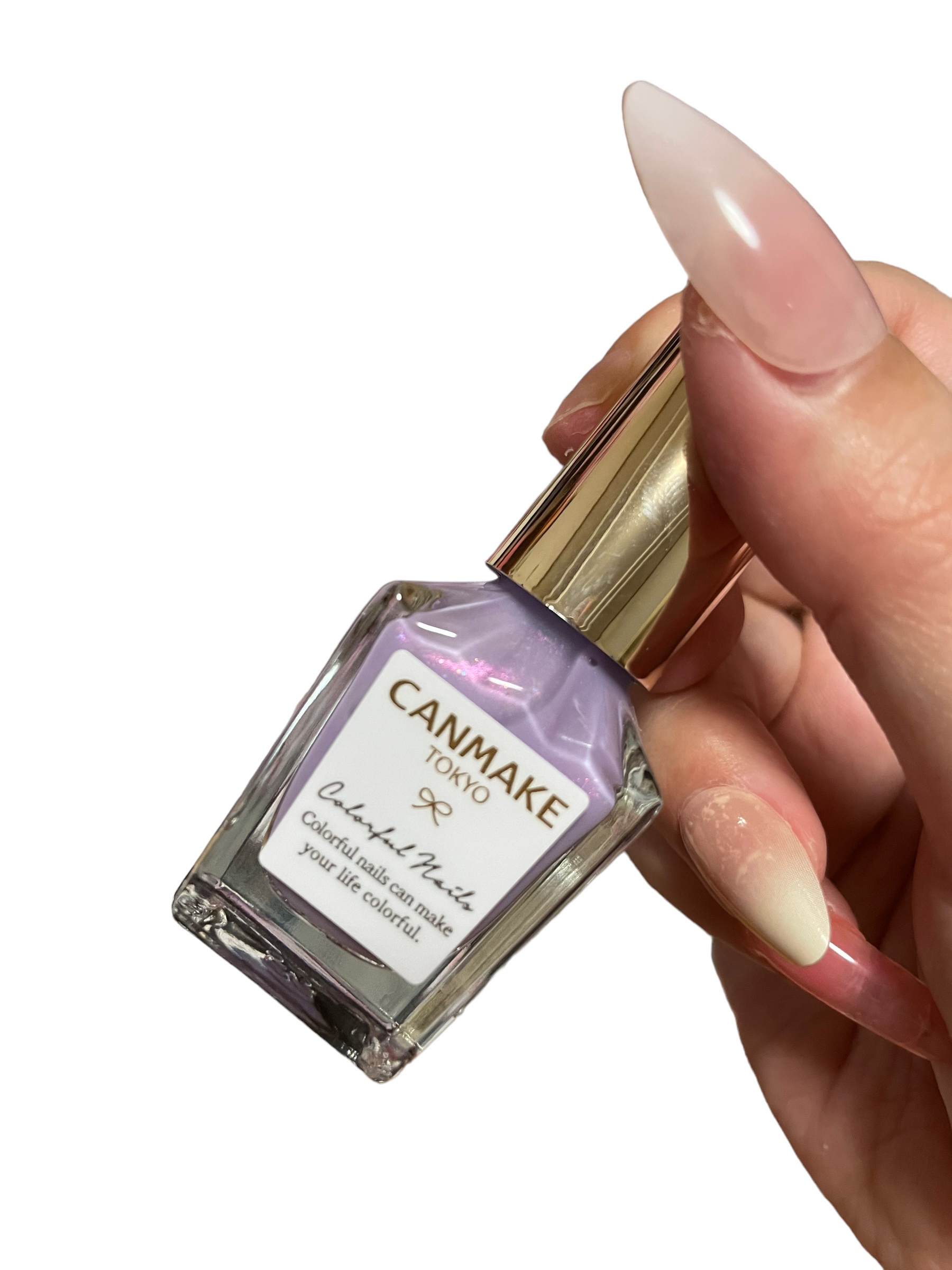 カラフルネイルズ N96 あまやどり/キャンメイク/マニキュアを使ったクチコミ（1枚目）