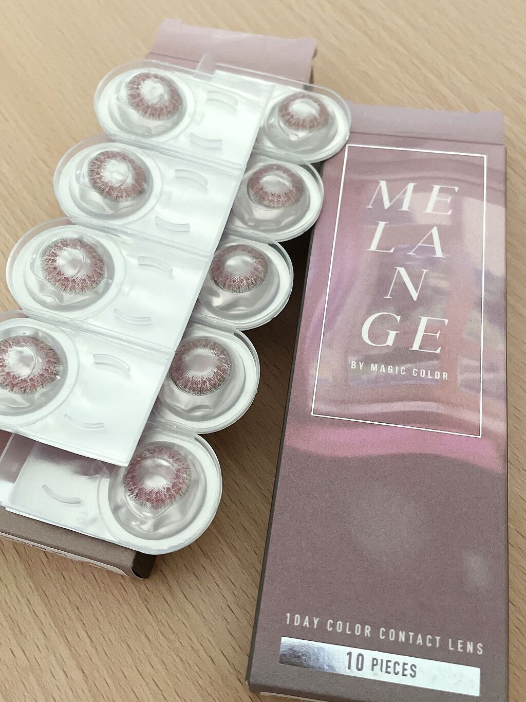 MELANGE　1month/MELANGE BY MAGICCOLOR/１ヶ月（１MONTH）カラコンを使ったクチコミ（1枚目）