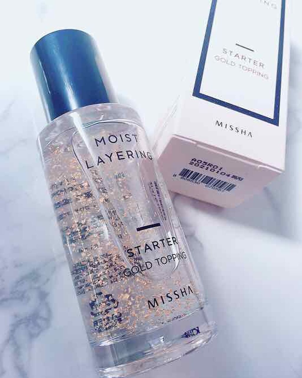モイスト レイアリング スターター(ゴールドトッピング)/MISSHA/化粧下地を使ったクチコミ（1枚目）