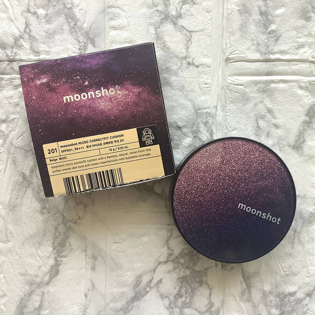 マイクロコレクトフィットクッション/moonshot/クッションファンデーションを使ったクチコミ（1枚目）