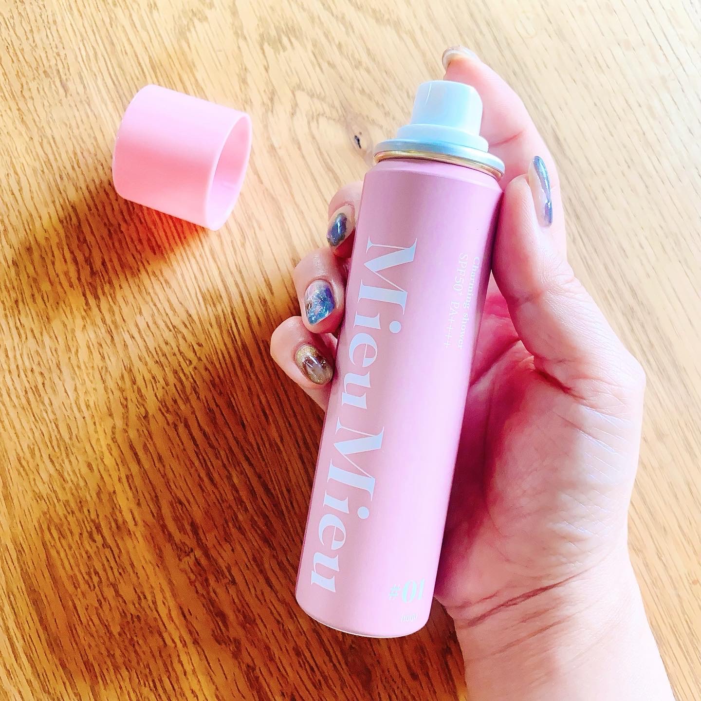 ミュミュ チャーミングシャワー/MieuMieu/ヘアミストを使ったクチコミ（1枚目）