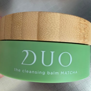 DUO デュオ ザ クレンジングバーム 抹茶のクチコミ「「DUO　デュオ ザ クレンジングバーム 抹茶」
CMなどでお馴染みのデュオのクレンジングバー.....」（1枚目）