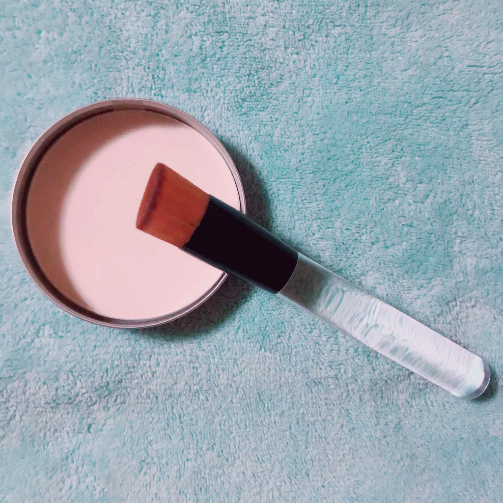 ファンデーションブラシ　No.6/DAISO/メイクブラシを使ったクチコミ（1枚目）