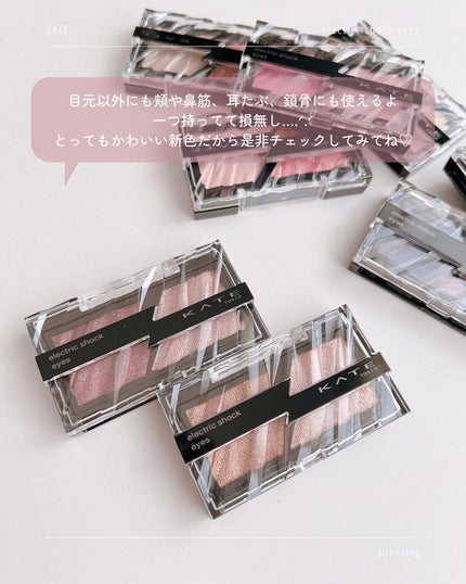 エレクトリックショックアイズ /KATE/アイシャドウパレットを使ったクチコミ(10枚目)