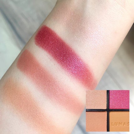 アイカラーレーション/LUNASOL/アイシャドウパレットを使ったクチコミ(3枚目)
