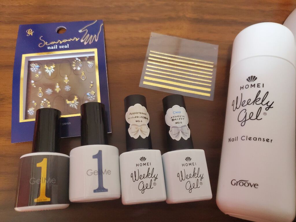 ウィークリージェル/HOMEI/ジェルネイルを使ったクチコミ（2枚目）