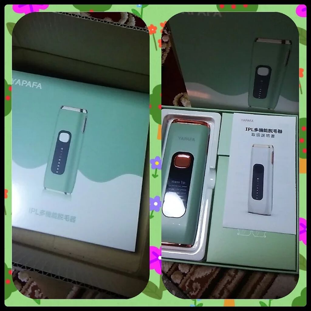YAPAFA 光脱毛器/YAPAFA/家庭用脱毛器を使ったクチコミ(2枚目)
