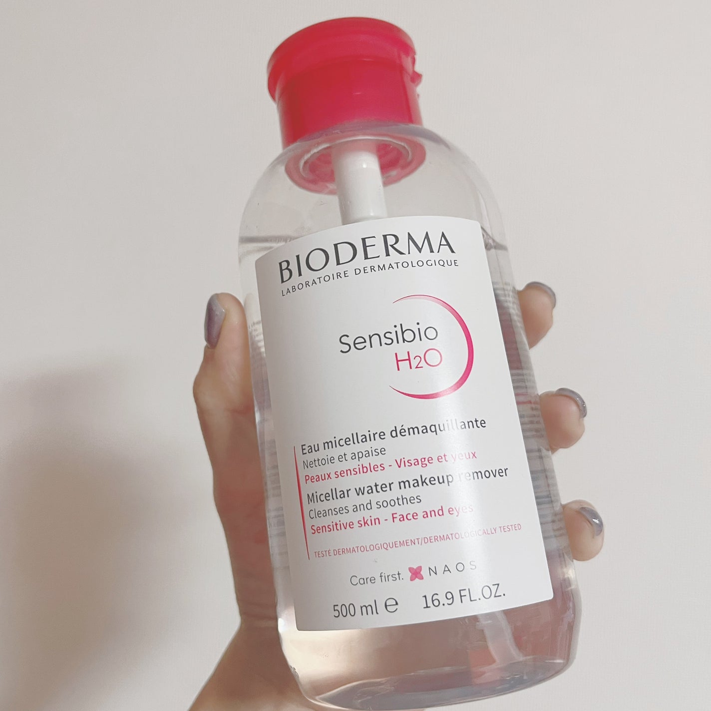 サンシビオ エイチツーオー D/ビオデルマ/クレンジングウォーターを使ったクチコミ(1枚目)