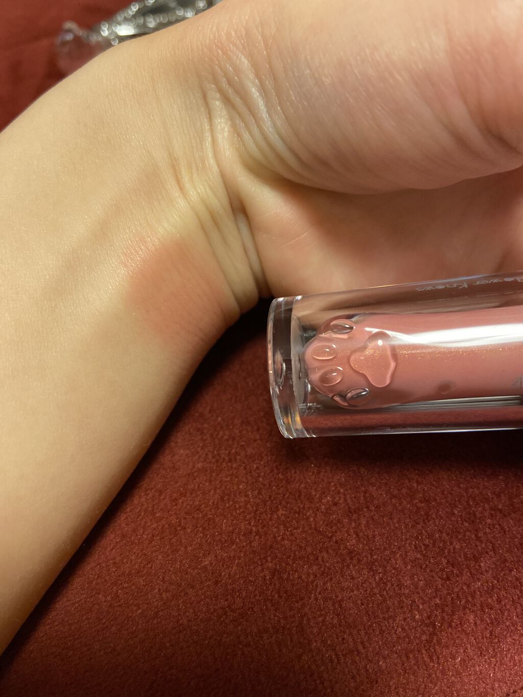 BABY CAT リクイドブラッシュ/FlowerKnows/リキッドチークを使ったクチコミ（2枚目）