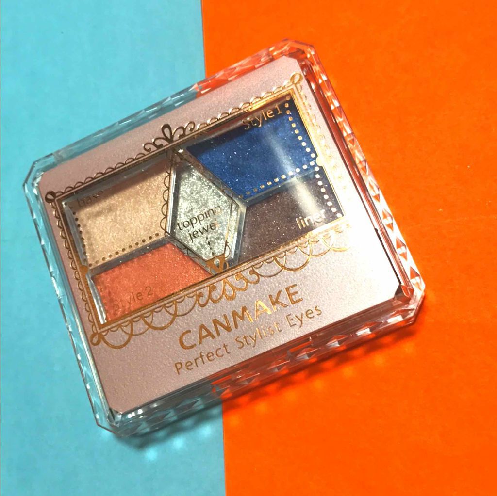 【旧品】パーフェクトスタイリストアイズ/キャンメイク/アイシャドウパレットを使ったクチコミ(1枚目)